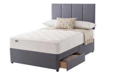 Silentnight Miracoil Geltex Kingsize 2 Drawer Divan Bed